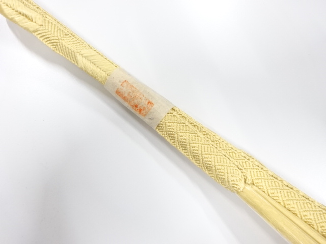 未使用品　正絹　手組帯締め